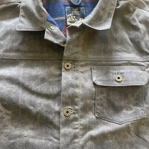 Flint and Tinder Waxed Flannel-Lined Trucker Jacket